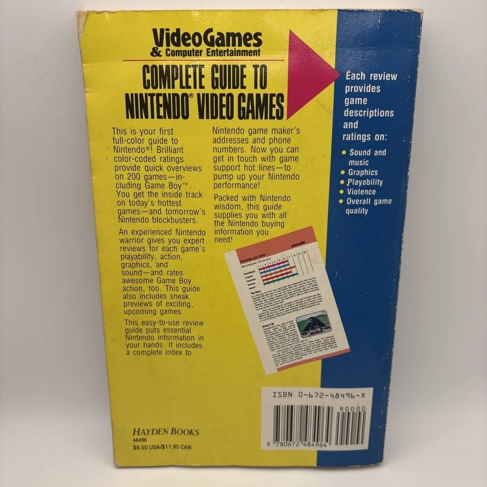 Video Games and Computer Entertainment Complete Guide to Nintendo Video Games PB